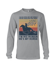 He's my horse Long Sleeve Tee tile