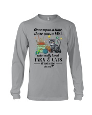 Love cats crochet Long Sleeve Tee tile