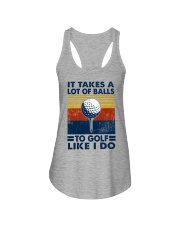 I will take a lot of balls Ladies Flowy Tank tile