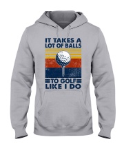 I will take a lot of balls Hooded Sweatshirt tile