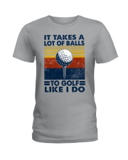I will take a lot of balls Ladies T-Shirt tile
