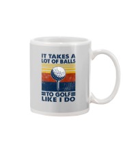I will take a lot of balls Mug tile
