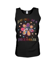Just call me e piecemaker Unisex Tank tile