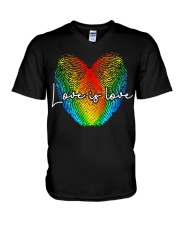 Love is Love V-Neck T-Shirt tile