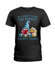If I can't take my books I'm not going Ladies T-Shirt tile