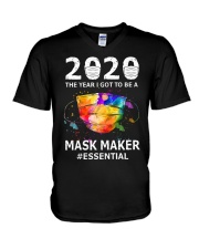 2020 The year I got to be a mask maker Sew V-Neck T-Shirt tile