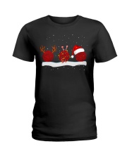 Christmas gift for knitting lovers Ladies T-Shirt tile