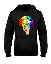 Shut the F uck up LGBT Hooded Sweatshirt tile