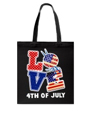 Love Independence Day Shirt Tote Bag tile