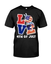 Love Independence Day Shirt Classic T-Shirt front