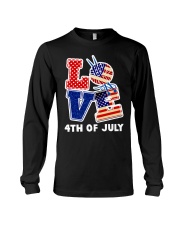 Love Independence Day Shirt Long Sleeve Tee tile