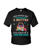 God would not have made me a knitter Youth T-Shirt tile