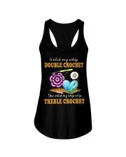 Best summer gift for crochet lovers Ladies Flowy Tank tile
