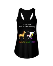 Dare to be different LGBT Ladies Flowy Tank tile