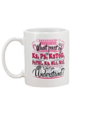 Funny knitting mug Mug back