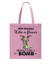 Not fragile Horse lovers Tote Bag tile