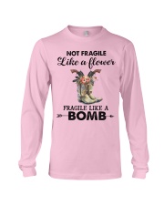 Not fragile Horse lovers Long Sleeve Tee tile