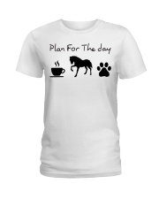 Plan for the day Horse lovers Ladies T-Shirt tile