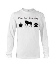 Plan for the day Horse lovers Long Sleeve Tee tile