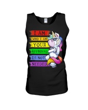 I am Who I am LGBT Unisex Tank tile