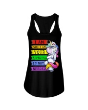I am Who I am LGBT Ladies Flowy Tank tile