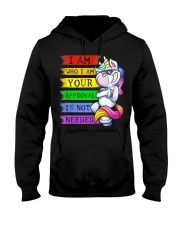 I am Who I am LGBT Hooded Sweatshirt tile