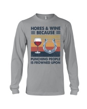 Horse and wine Long Sleeve Tee tile
