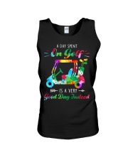 A day spent on golf is a very good day indeed Unisex Tank tile