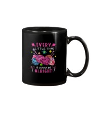 Knit Every little thing is gonna be alright Mug tile