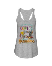 Best Gift For Sewing Lovers Ladies Flowy Tank tile