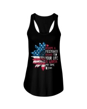 I became a piecemaker Ladies Flowy Tank tile