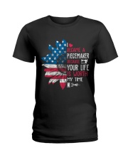 I became a piecemaker Ladies T-Shirt tile