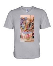 Best gift for crochet lovers V-Neck T-Shirt tile