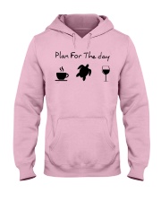 Turtle Plan for the day Hooded Sweatshirt tile