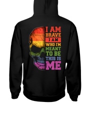 I Am Brave LGBT Hooded Sweatshirt tile