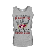 I just need more chickens in quarantine Unisex Tank tile