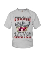 I just need more chickens in quarantine Youth T-Shirt tile