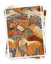 Best gift for horse lovers Sticker tile