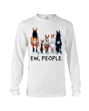 Funny horse shirt Long Sleeve Tee tile