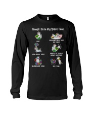 Things I do in my spare time Knit Long Sleeve Tee tile