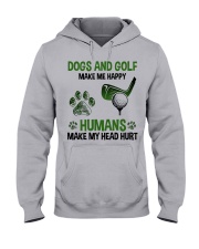Golf make me happy Hooded Sweatshirt tile