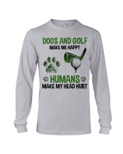Golf make me happy Long Sleeve Tee tile