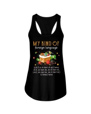 My kind of foreign language Crochet Ladies Flowy Tank tile