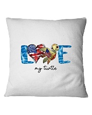 Love my turtle Square Pillowcase tile