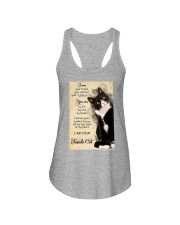 I'm your Tuxedo Cat Ladies Flowy Tank tile