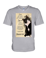 I'm your Tuxedo Cat V-Neck T-Shirt tile