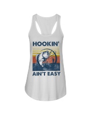 Hookin' ain't easy Ladies Flowy Tank tile