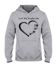 Living The Simple Hooded Sweatshirt tile