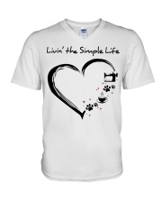 Living The Simple V-Neck T-Shirt tile