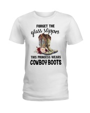 Forget the glass slipper Horse lovers Ladies T-Shirt tile